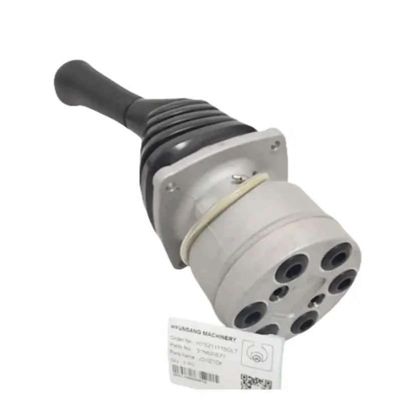 31N6-20071 31N620071 Joystick Right Handle Controller Original for Hyundai Excavator R140LC-7 R160LC-7 R170W-7 R180LC-7 R200W-7 R210-7 Haute Qualité