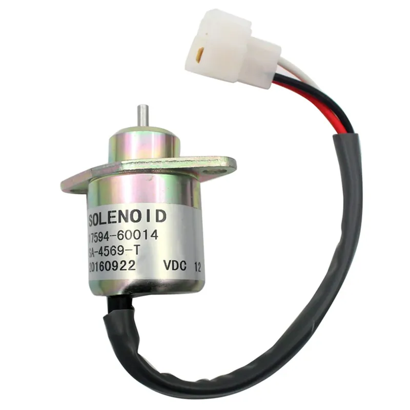 Électrovanne d&rsquo;arrêt de carburant de remplacement 12 V 1503ES-12A5UC5S pour Kubota BX2200 D905 D1005 D1105 V1205 V1305 V1505 V1505T Offre Spéciale