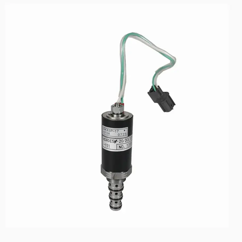 Électrovanne de pompe hydraulique de remplacement SKX5P-17-212A pour Kobelco SK200-2 SK200-5 SK220-2 Expédition Rapide