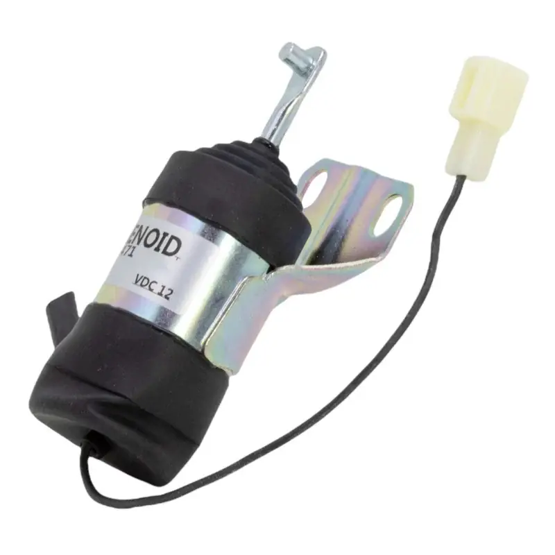 Quantité Limitée Nouveau solénoïde d'arrêt de carburant de remplacement 12 V 052600-1001 052600-1002 15471-60010 pour Kubota Denso M4900DT-CAB M4950 M4950DT-S M5030 M5700