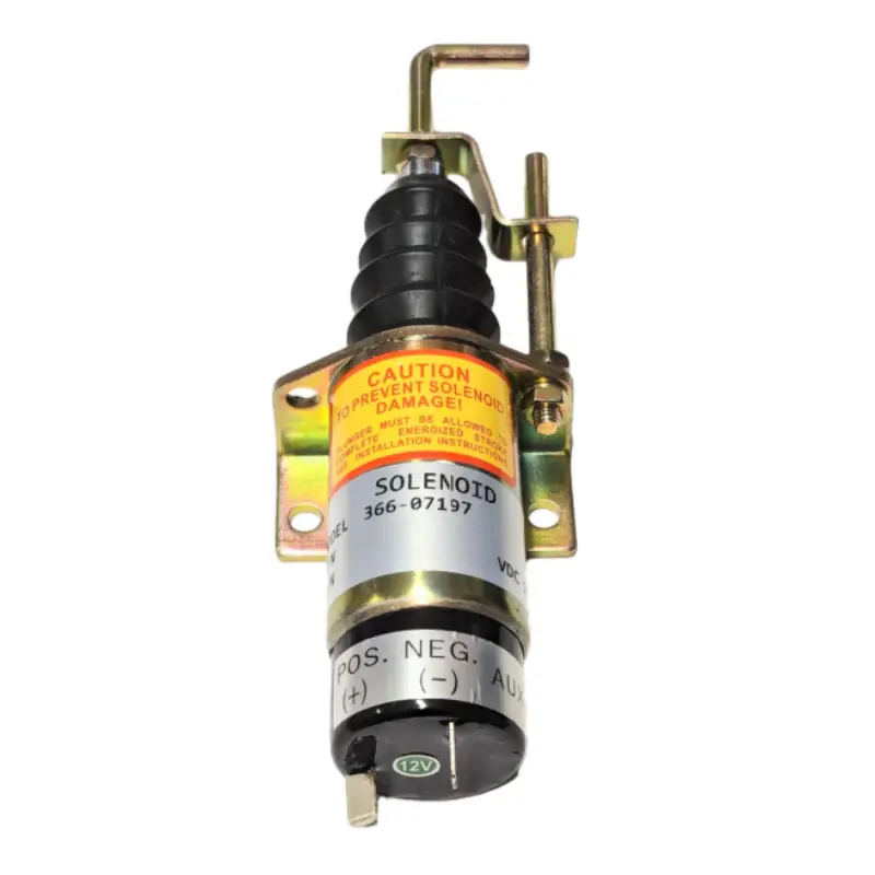 Jusqu&rsquo;à Épuisement Des Stocks Solénoïde d&rsquo;arrêt de rechange à livraison rapide 12 V avec 2 bornes 1502-12C2U2B2S1 SA3405T-12 366-07197 pour Syncro-Start Lister Petter