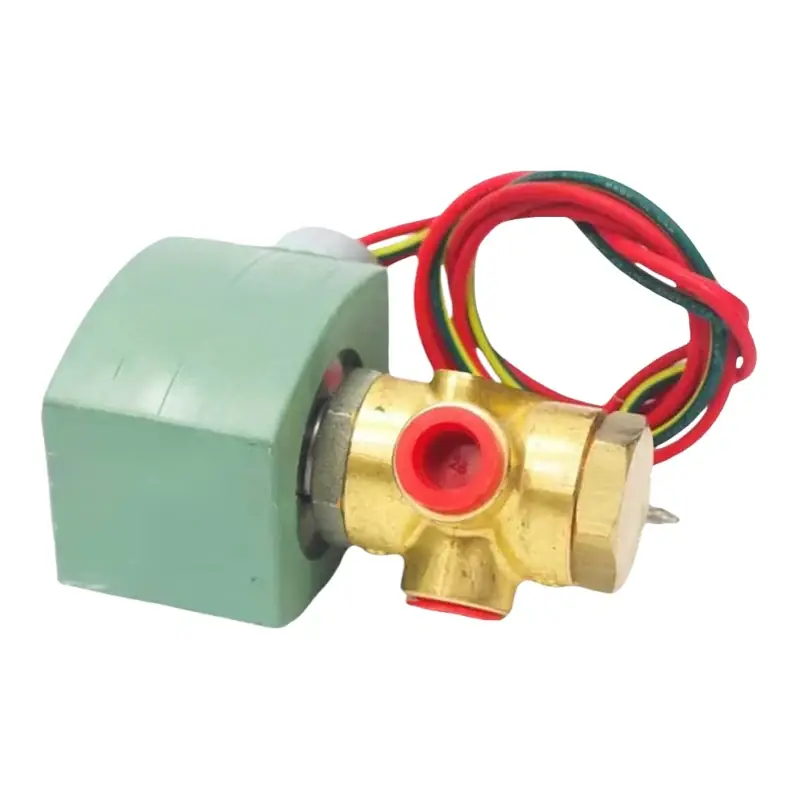 Acheter En Ligne 120496-4 Solenoid Valve Replacement New for Quincy 1/4&Prime; Screw Air Compressor
