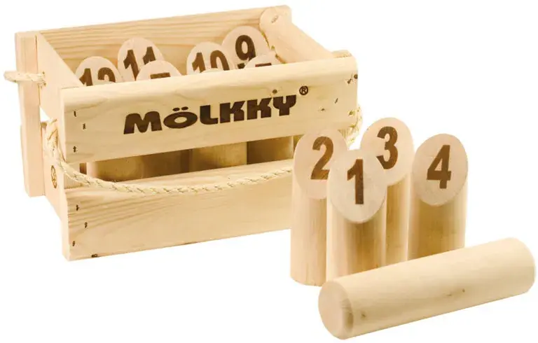 Bon Marché Jeu de quilles finlandais en bois Mölkky