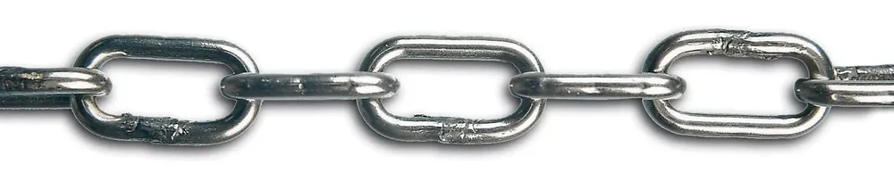 Chaîne nautisme soudée maille courte Ø3mm – Vendu au mètre Populaire