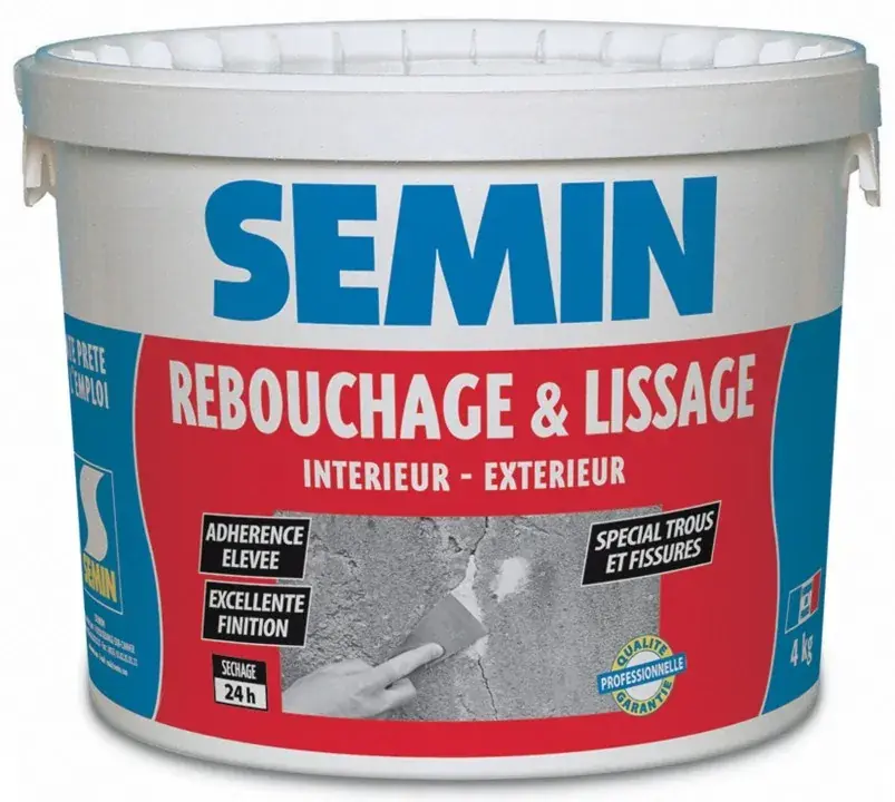 Enduit de rebouchage et lissage intérieur - extérieur Réduction