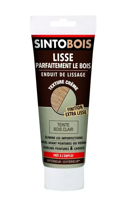 Enduit lissage bois clair 250g Prix Cassé