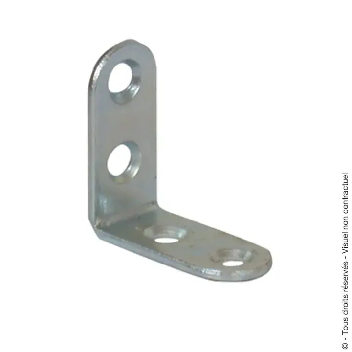 Acheter En Ligne Équerre chaise tête ronde 14x2mm L60mm (x25)