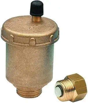 Authentique Purgeur de circuit automatique M12x17 avec valve d'isolement