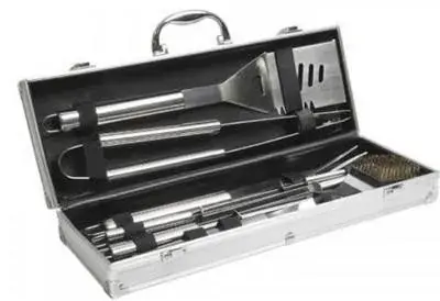 Meilleur Choix Valisette barbecue 8 accessoires