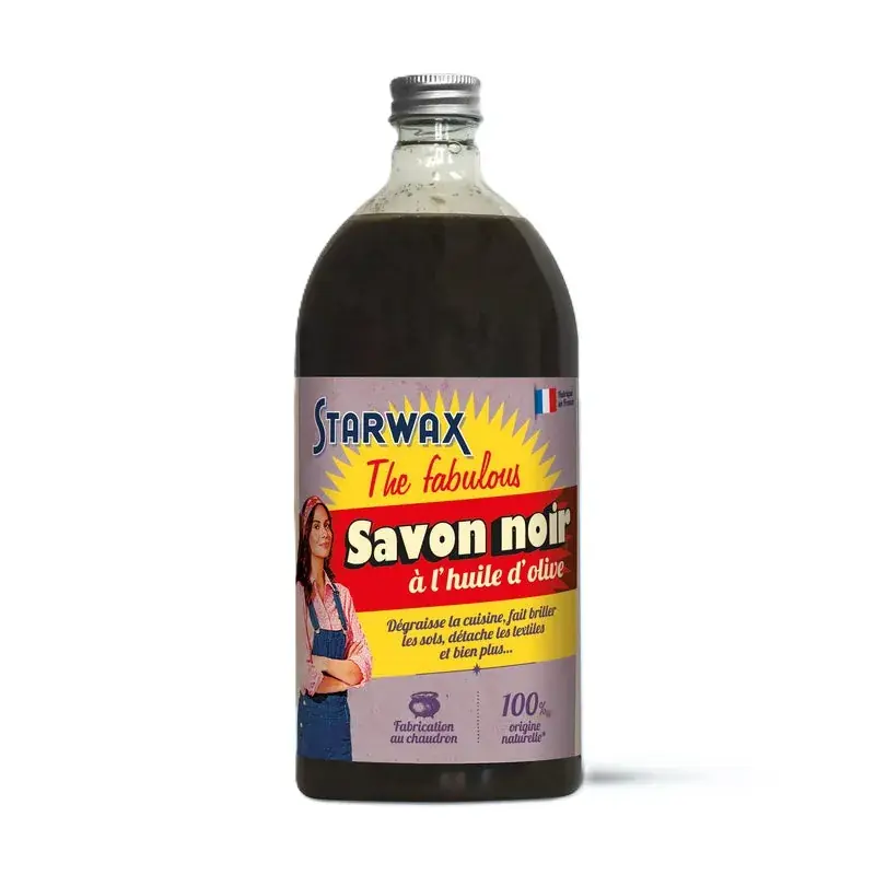 Promotion Saisonnière Savon noir à l'huile d'olive concentré 1L STARWAX Fabulous