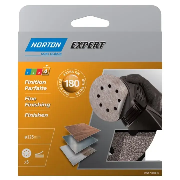 5 Disques 8T auto-agrippants Ø125mm Promotion Saisonnière