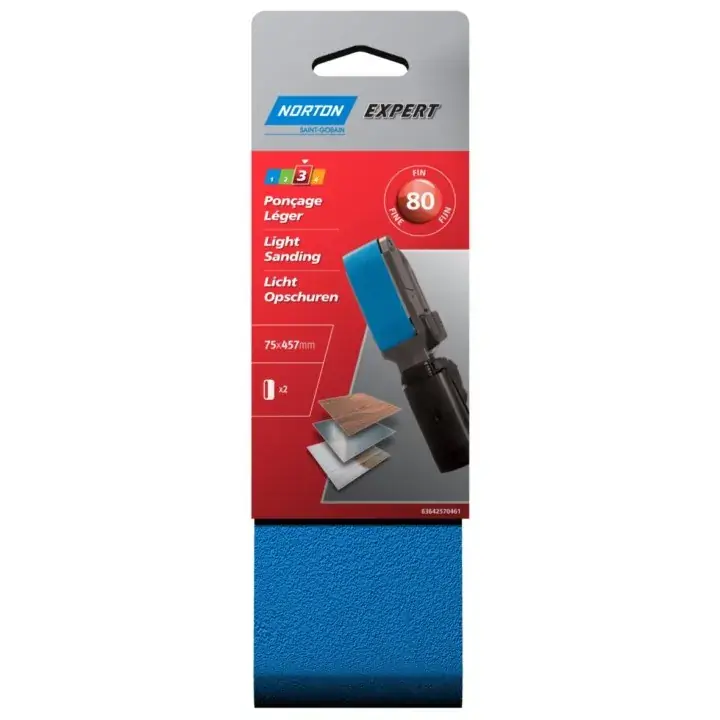 2 Bandes expert G80 75×457 Achetez Aujourd&rsquo;hui