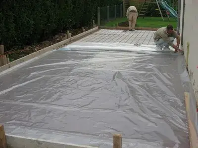 Film bâtiment PE 150 microns 10x4m Quantité Limitée