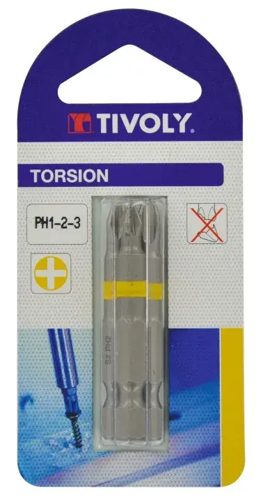 3 Embouts de vissage PHI N°1-2-3 L.25mm Commander Maintenant