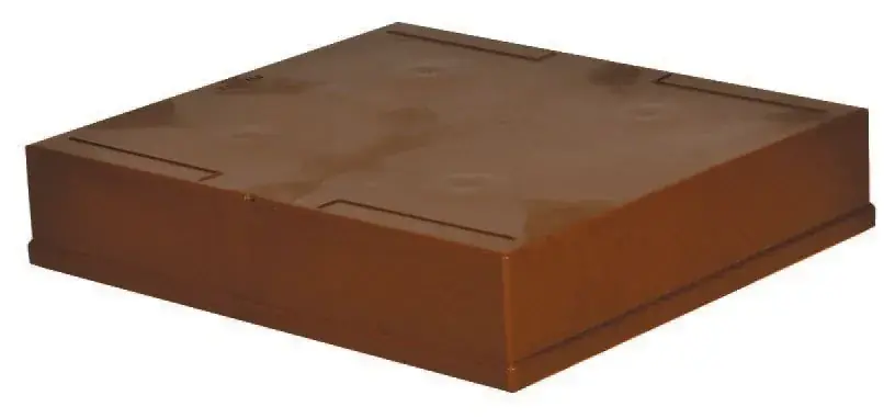 Authentique Toit en plastique Dadant 10 cadres