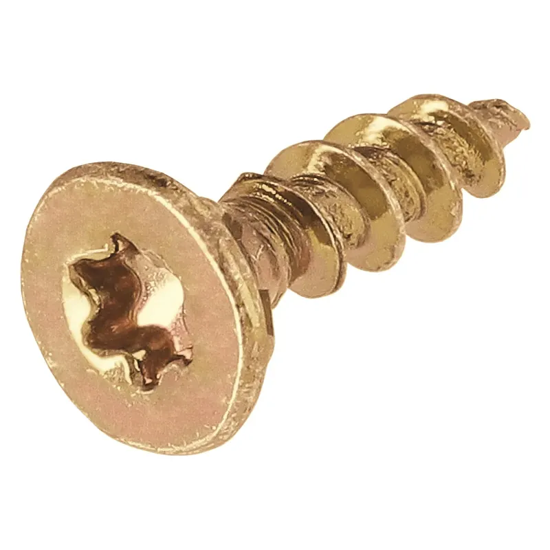Vis bois Ø3xL12mm passivée jaune T10 x150 pcs Petit Prix