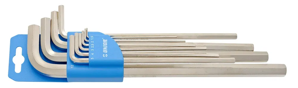 Commande En Gros Jeu de 10 clés mâles longues de 1.5 à 12 mm UNIOR