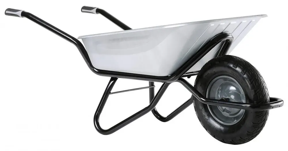 Brouette Clipso excellium galva roue gonflée 100L Haute Qualité