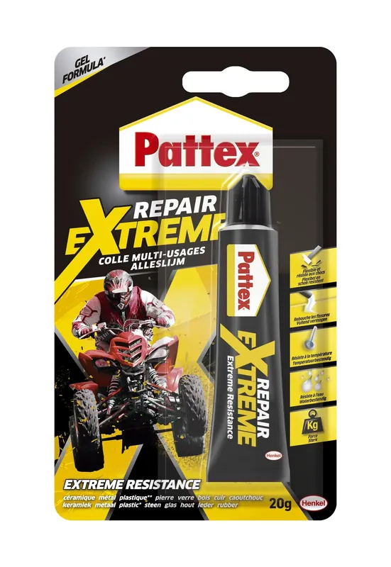 Vente Flash Colle multiusage 100% Repair gel 20g PATTEX
