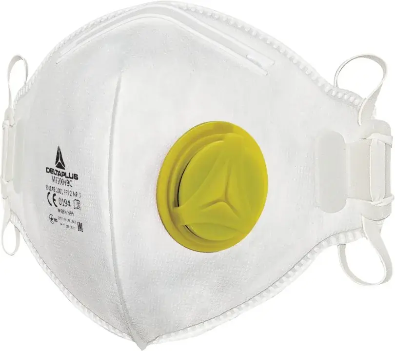 Demi-masques jetables FFP2 avec valve (x10) Nouvel Arrivage