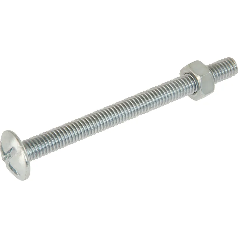 Satisfait Ou Remboursé Boulon poêlier acier zingué Ø5x40mm (x16)