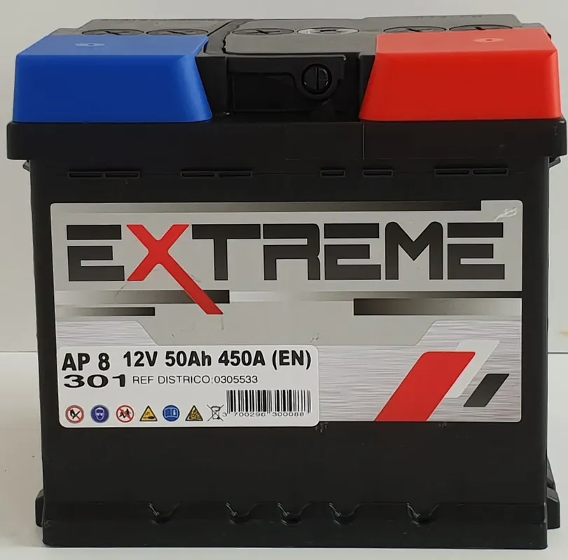Achat Immédiat Batterie automobile Extreme AP8 50 Ah