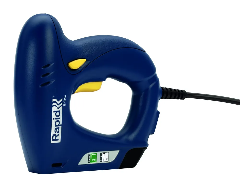 Agrafeuse-cloueuse électrique E-tac Dual – Touch&Feel RAPID Prix Réduit