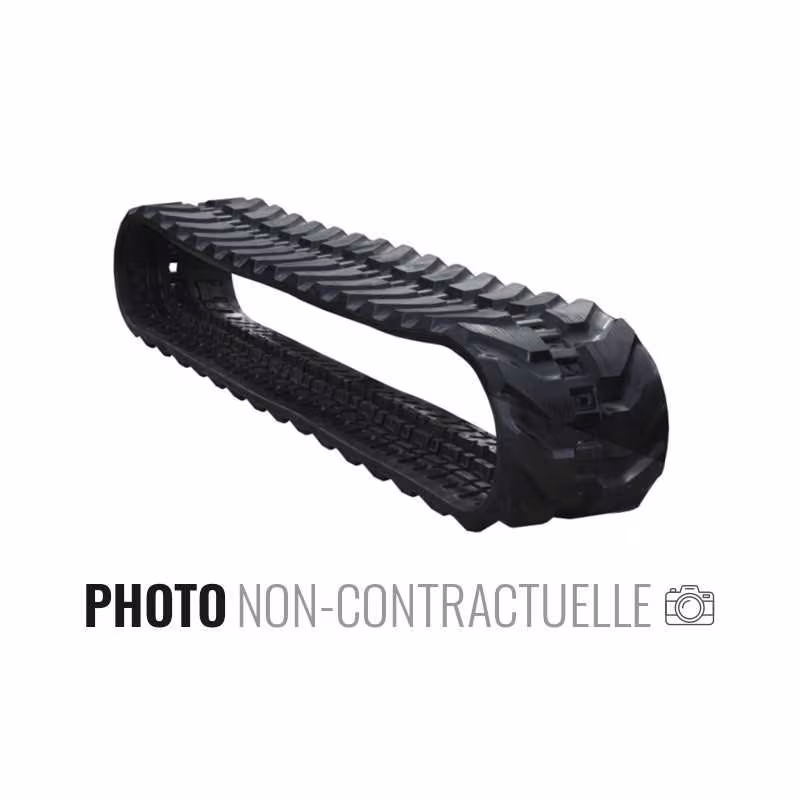 Prix Cassé Chenille caoutchouc TAKEUCHI TB035 - 350x108Wx42