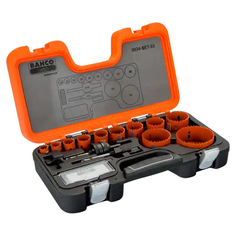 COFFRET DE SCIE TREPANS BIMETAL SANDFLEX 19 A 79mm 13 PCS Commande En Gros