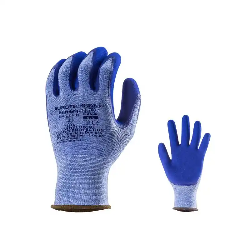 GANTS DE MANUTENTION ET DE PRÉCISION BLEU ENDUITS LATEX BLEU Prix Réduit