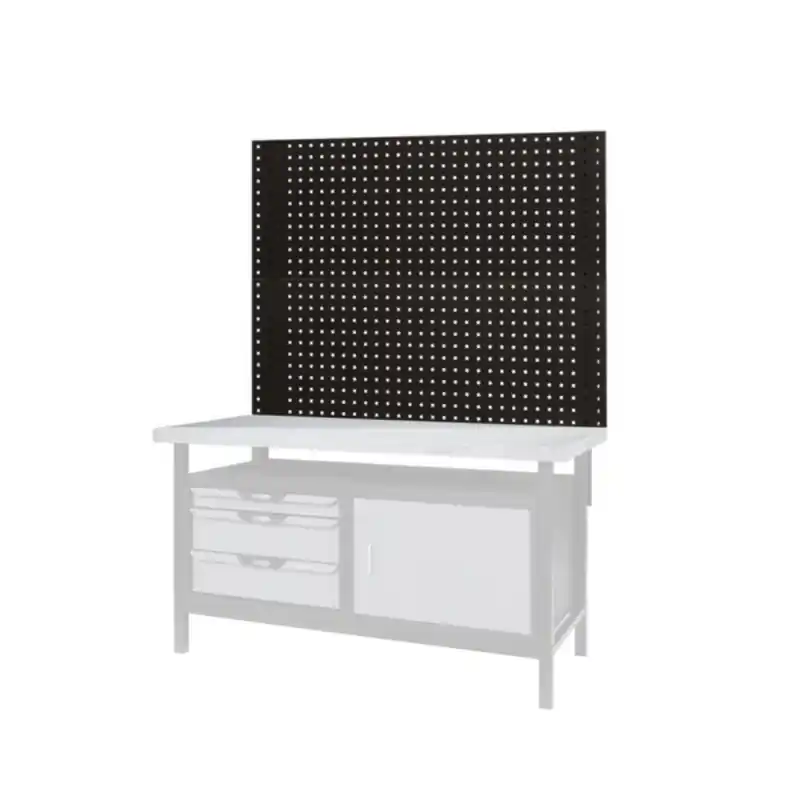 PANNEAU PERFORÉ POUR FIXATION DE CROCHETS ET ACCESSOIRES SUR ÉTABLI, L. 2M – REF. 865.0211 Bon Marché