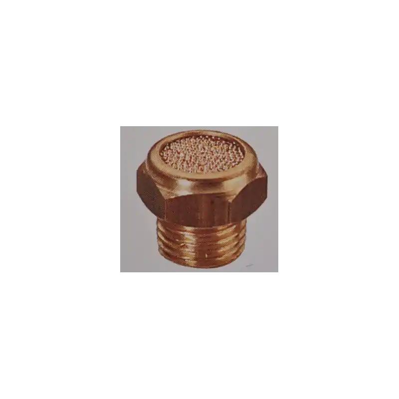 Certifié SILENCIEUX EMBASE EN LAITON / BRONZE FRITTE, FILETAGE G1.8, Ø
