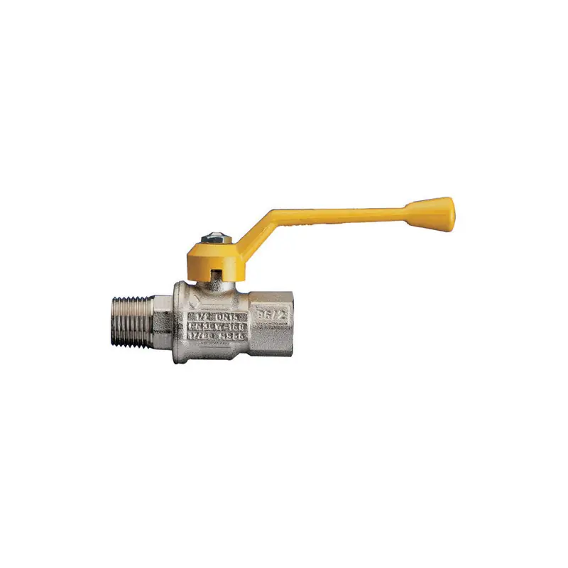 Acheter Direct Vanne à sphère poignée jaune pour gaz MF 2"1/2