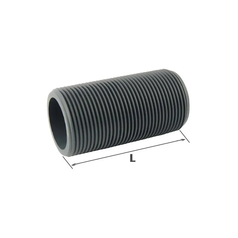 Achat Immédiat Bobine fileté en PVC pour traversée de paroi en 2" 1/2 x 120mm