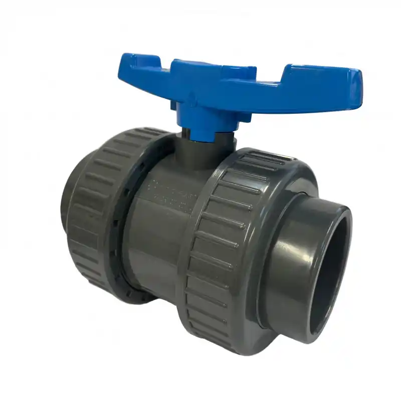 Vanne double union FF Ø50 – TECNO PLASTIC Prix Réduit