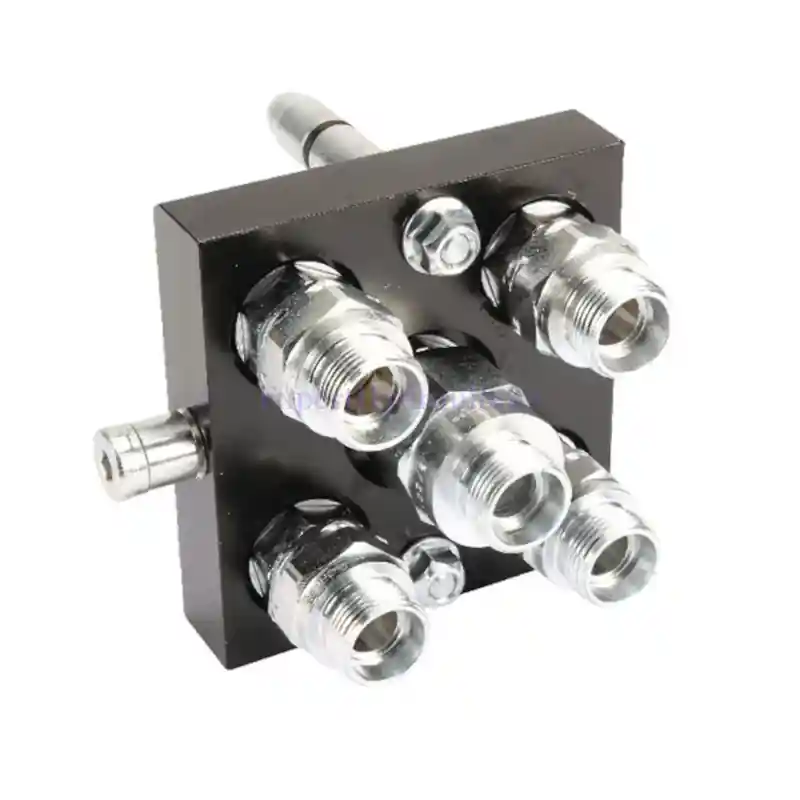 Certifié Multicoupleur mobile 5 voies 3/8 – 1/2 – M22x150 – 2P50605S4MC