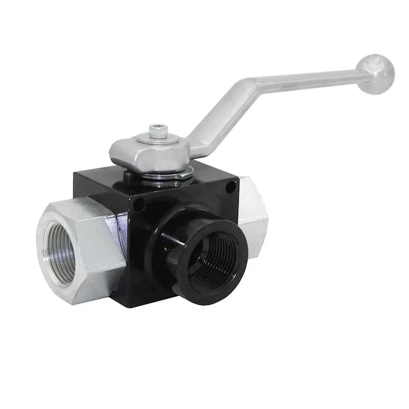 Vanne hydraulique 3 voies 3/4 BSP 400 Bars Meilleur Prix