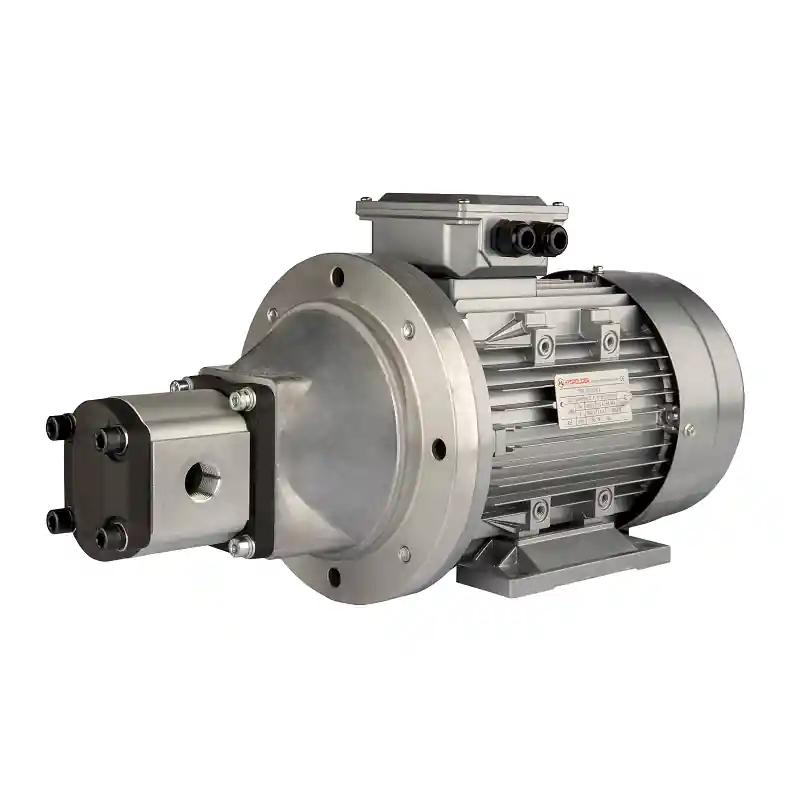 Commande En Gros Moteur électrique 380V 5,5kW + pompe hydraulique 14 cm3/rev