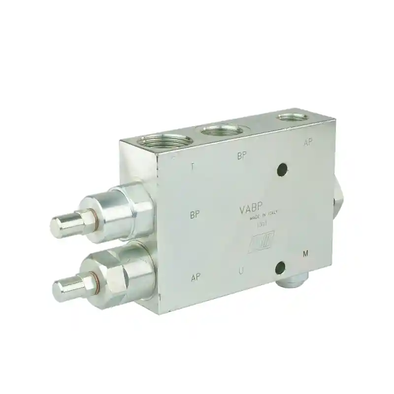 Achetez Aujourd&rsquo;hui Valve de décharge hydraulique VABP 3/4" 120l/min (80+40) 350bar