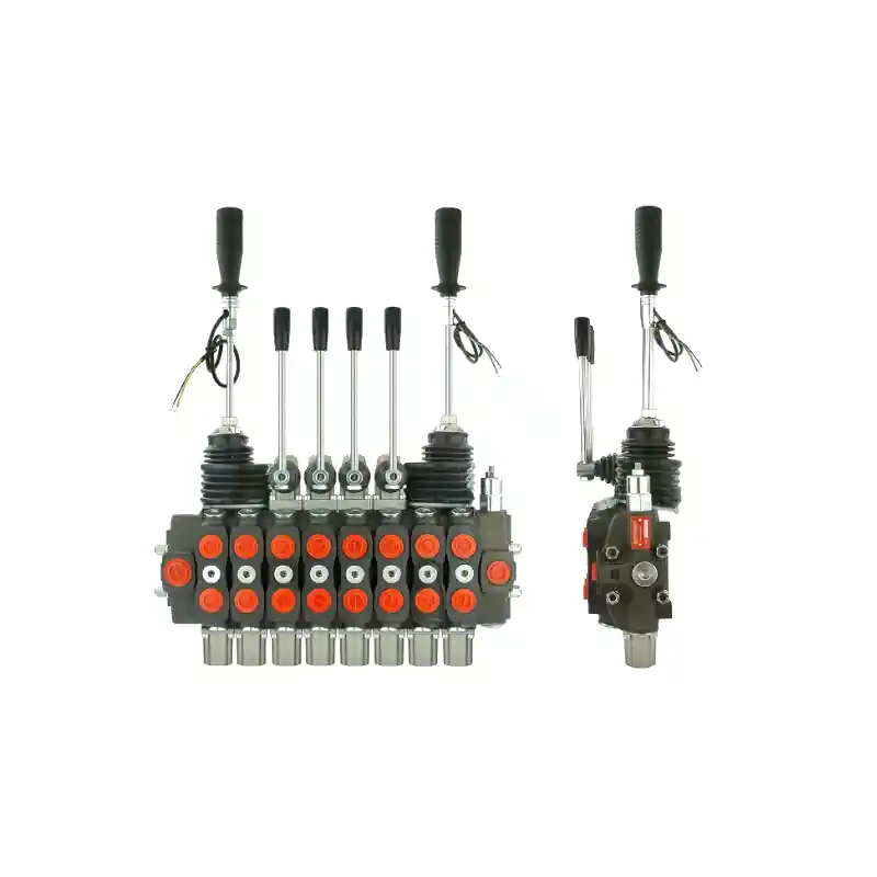 Distributeur hydraulique modulaire SD8 8 sections 90 l/min Commander Vite
