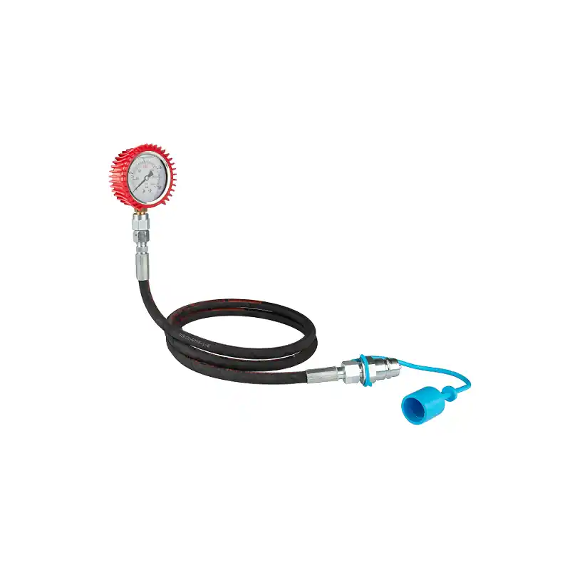 Expédié Aujourd&rsquo;hui Kit de mesure de la pression du système hydraulique, manomètre 250 bars, câble de 1000 mm et prise Europlug