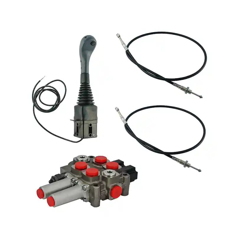 Kit hydraulique à 2 sections 60 l/min + unité de contrôle Usine Directe