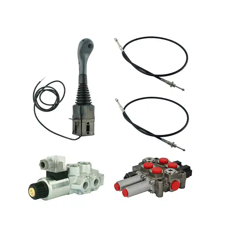 Kit hydraulique à 3 sections 60 l/min + unité de contrôle Soldes