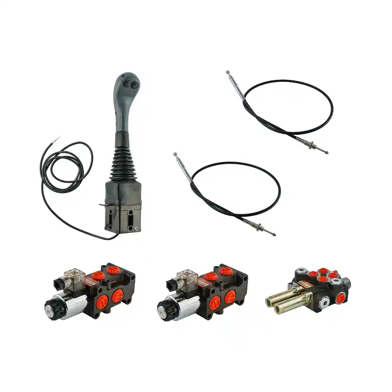 Meilleure Vente Kit hydraulique 4 sections 40 l/min + unité de contrôle