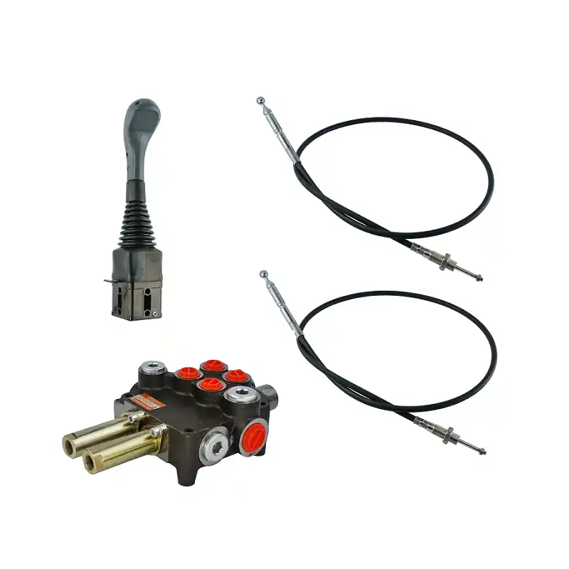 Produit De Marque Kit hydraulique 2 sections 80 l/min + unité de contrôle
