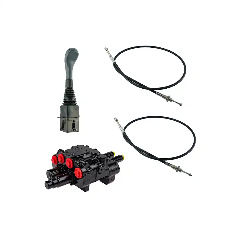 Kit hydraulique 2 sections 80 l/min + unité de contrôle Satisfait Ou Remboursé