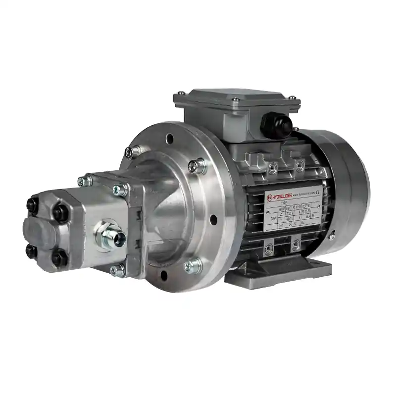 Commande En Gros Moteur électrique 380V 2,2kW + pompe hydraulique 3,7 cm3/rev