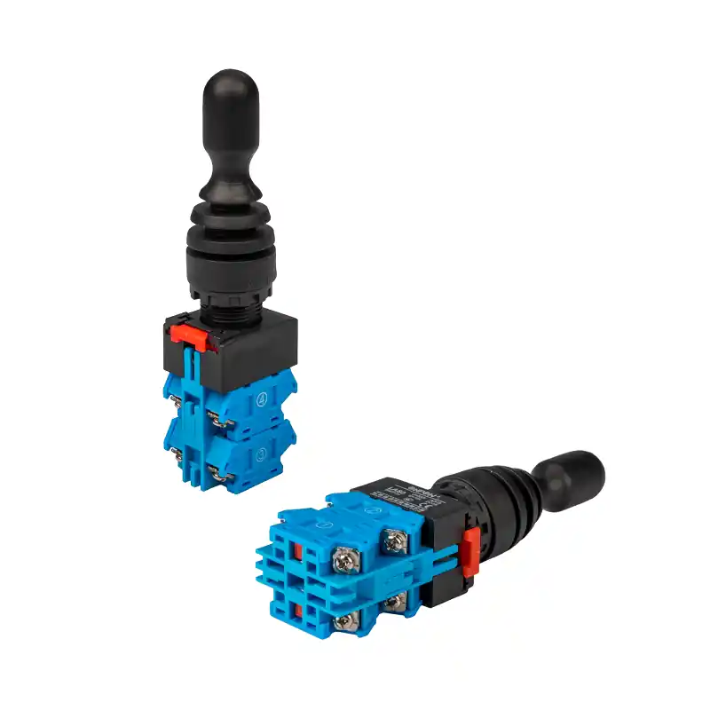 Meilleur Prix Joystick électrique fi 22mm LAS0-K-40C41 bistable 2xON-OFF-2xON