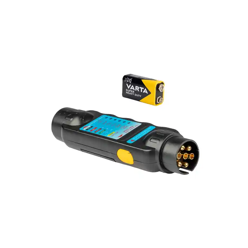 Super Prix Testeur électronique de prises à 7 broches avec batterie