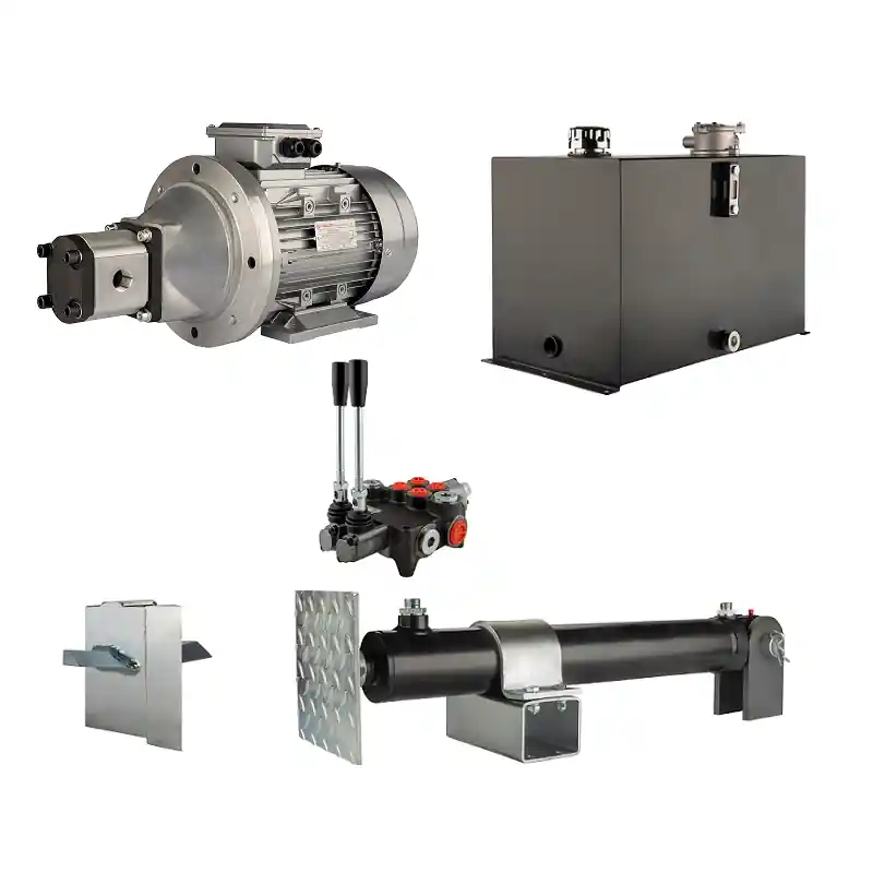 Must-Have Hydraulique pour machine à fendre le bois Puissance de fendage : 12 tonnes durée du cycle de fendage : 18-21 secondes. Cylindre pompe moteur réservoir 75 litres distributeur 2 sections